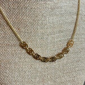 Gold Plated Chain Necklace